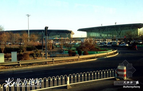 [分享]天津机场t2航站楼展靓姿 预计8月竣工