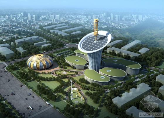 [分享]国内最大仿生节能建筑"马蹄莲"武汉绽放
