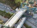 日本高速公路桥梁施工事故造成2死8伤