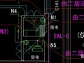 一层进线配电柜如何引线至一二三层电表箱