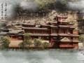 湖北仙佛寺窟檐建筑设计项目
