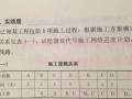 双代号网络进度计划