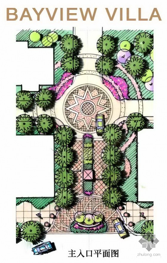 [分享]一些精彩的手绘节点平面图(图片资料)