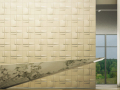 2014三递板，3D电视背景墙波浪板。中国创造