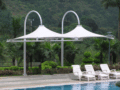 室外游泳池遮阳膜结构