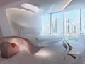扎哈•哈迪德：迪拜opus办公楼室内设计