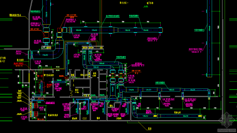 [分享]暖通空调综合楼图纸资料下载