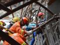 宁波一拆迁安置房工地脚手架坍塌 7名工人被埋