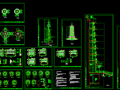 ★★★七层古塔建筑施工图★★★