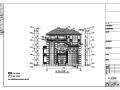 欧式风格四层独栋别墅施工图