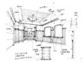 现代欧式施工图附手绘图