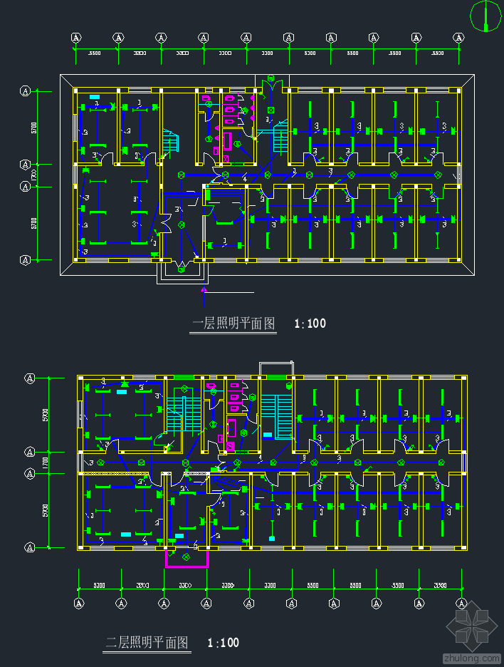 [分享]二层宿舍楼施工计划图资料下载