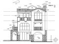 长沙龙凤缘小区三层西班牙风格别墅施工图