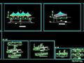 学校运动场钢膜结构主席台设计图纸