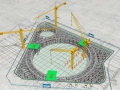 天津地标建筑钢结构安装流程图
