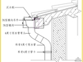 常规檐沟与土建部分结合的深化方案