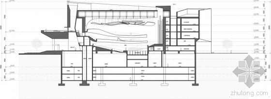 中国爱乐乐团音乐厅剖面图-中国爱乐乐团音乐厅第12张图片