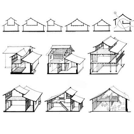 [分享]小型民居建筑资料下载