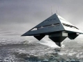 伦敦建筑师设计“四面体”超级游艇