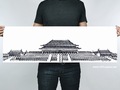 轮胎印刷建筑 海报