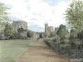 英国温莎城堡银禧花园景观