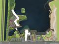 郑州雁鸣湖住宅与办公楼景观