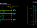 挂篮0#块横隔板横向预应力张拉端左右幅预埋位置