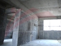 框架结构建筑工程填充水泥聚苯模壳墙体施工程