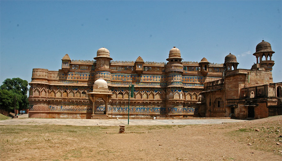 瓜廖尔城堡(fort gwalior)