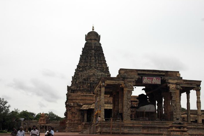 坦贾武尔的布里哈迪斯瓦拉神庙(brihadisvara temple thanjavur)