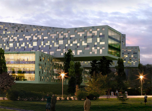 挪威生态办公楼-办公建筑案例-筑龙建筑设计论坛