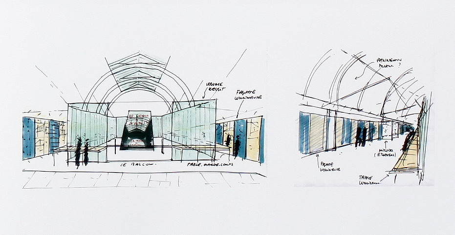 阿森纳展览馆-玻璃下的巴黎-商业展示类装修案例-筑龙室内设计论坛