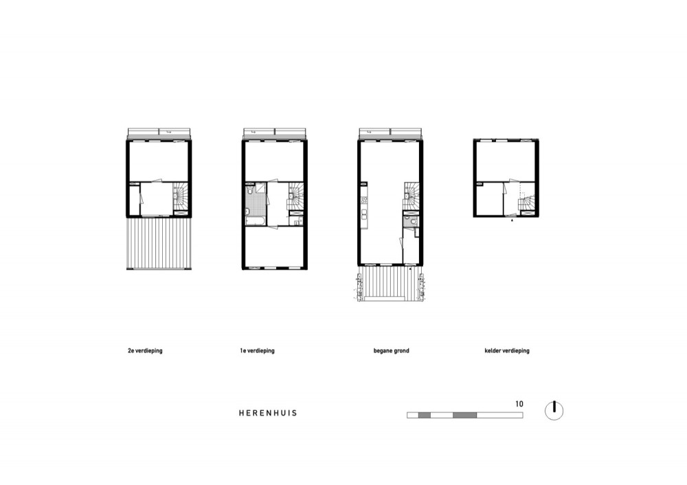 住宅平面图01 dwellings plans 0-荷兰het kasteel水晶城堡第29张图片