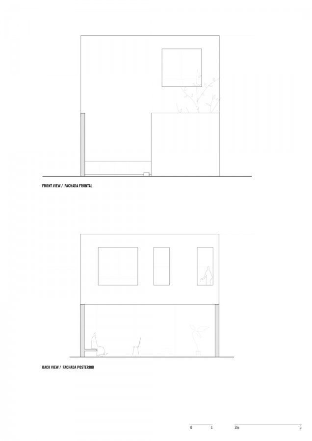 01层立面图 elevations 01-立方体家庭住宅第22张图片