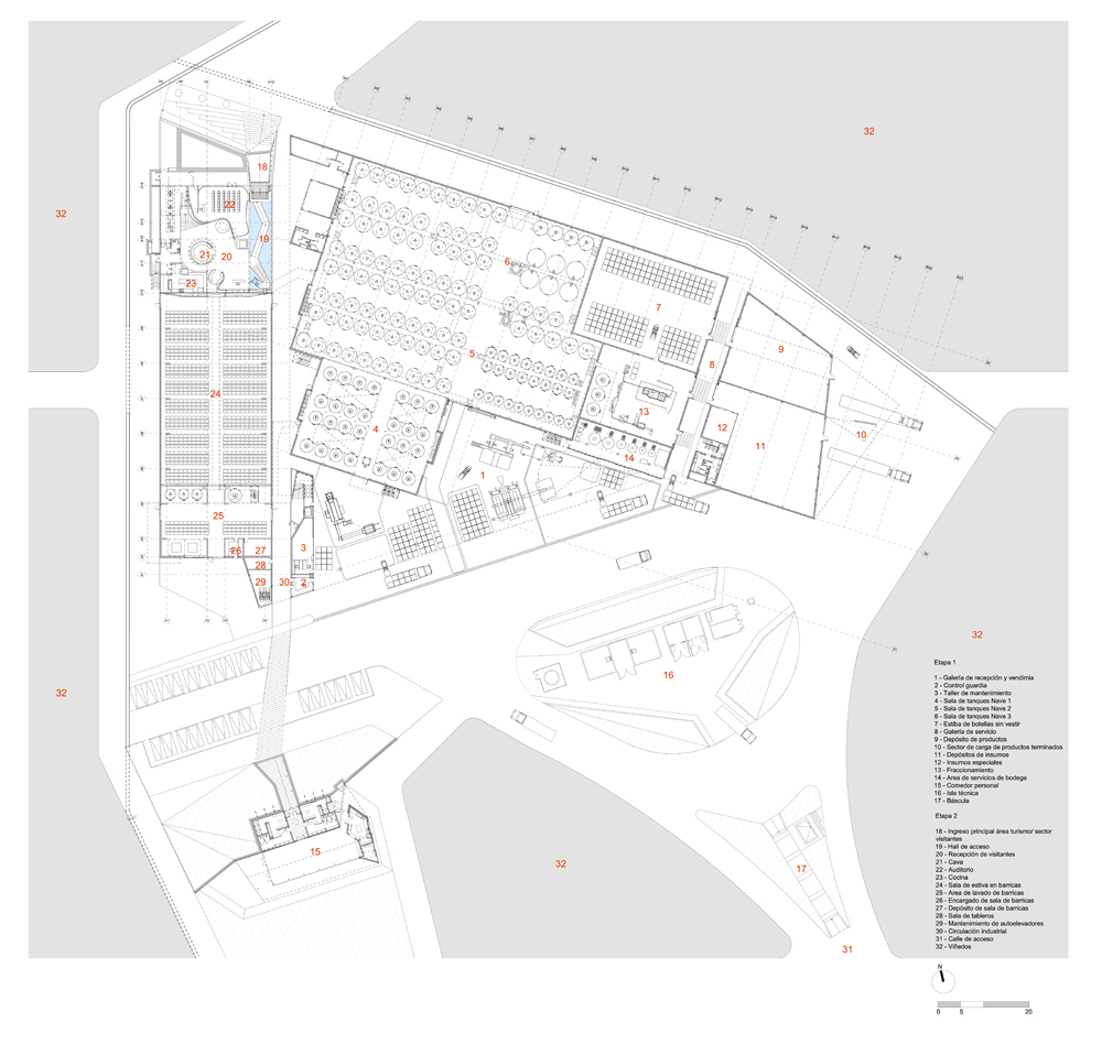 低层平面图 lower floor plan-navarro correas葡萄酒酿造厂第34张