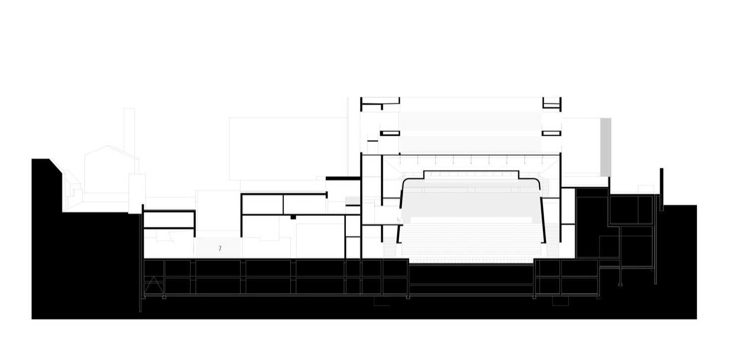 剖面图02 section 02-普瓦捷剧院第18张图片