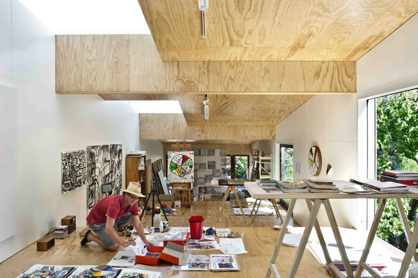 艺术家工作室-办公空间装修案例-筑龙室内设计论坛