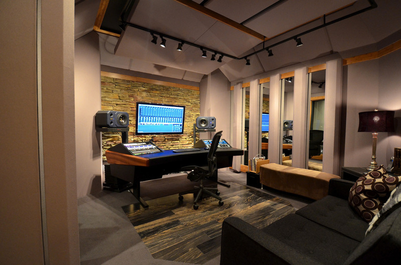 设计家庭音乐工作室-办公空间装修案例-筑龙室内设计