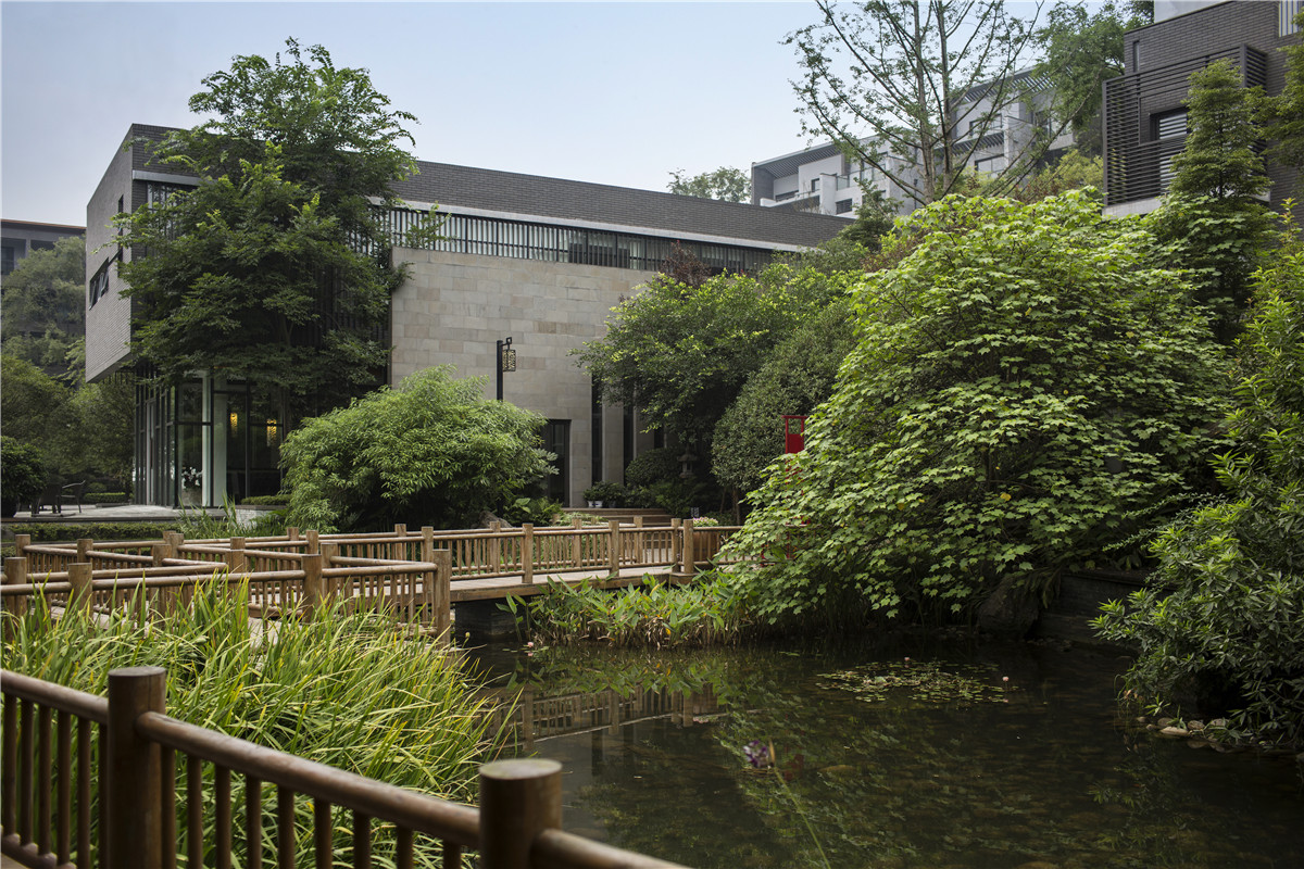 四川成都花样年君山居住区景观