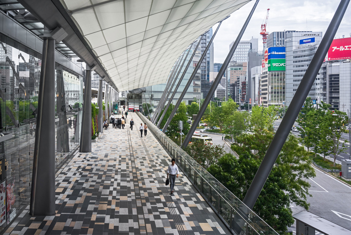 日本东京站八重洲改建