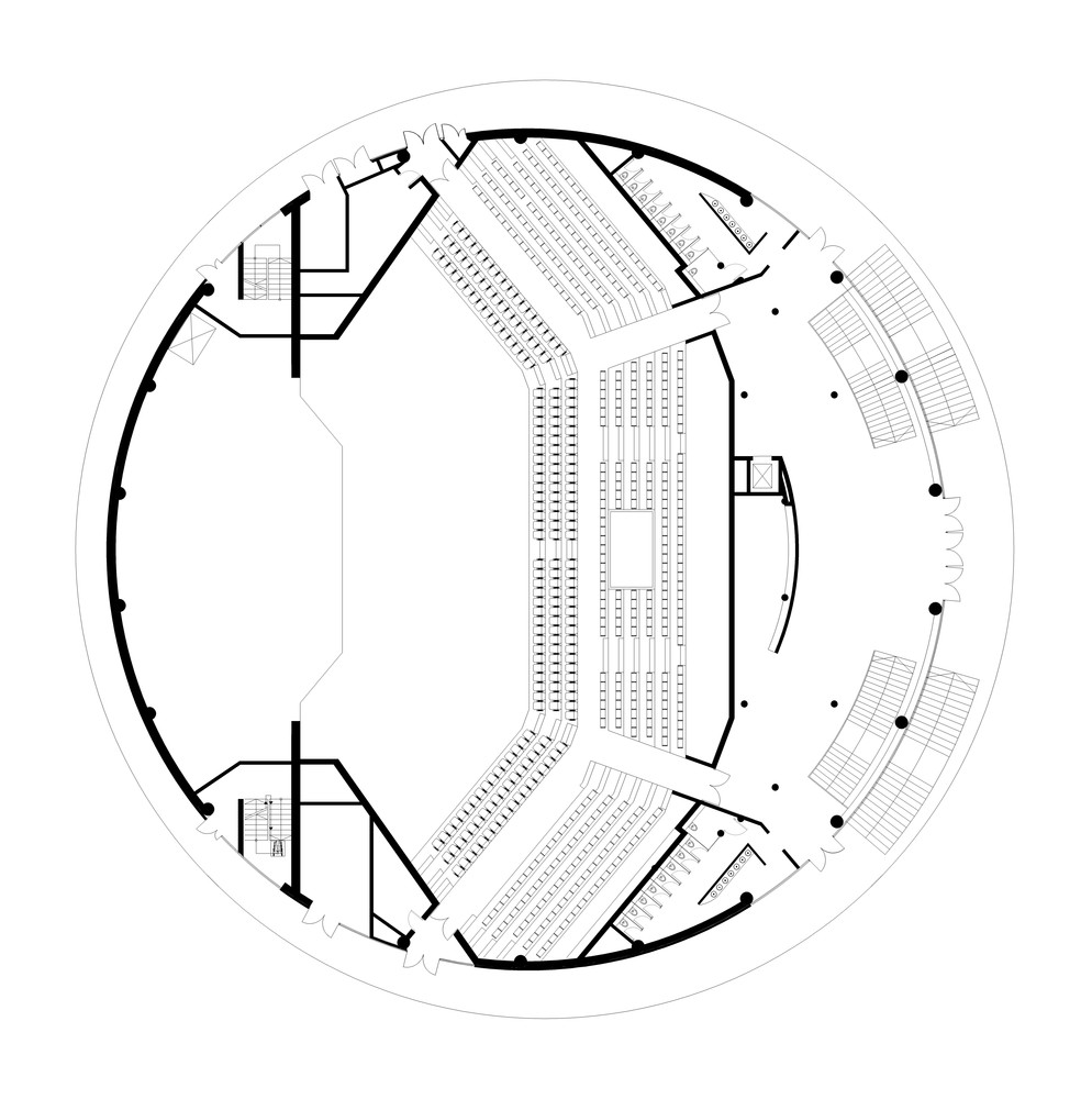 立陶宛帕兰加音乐厅平面图