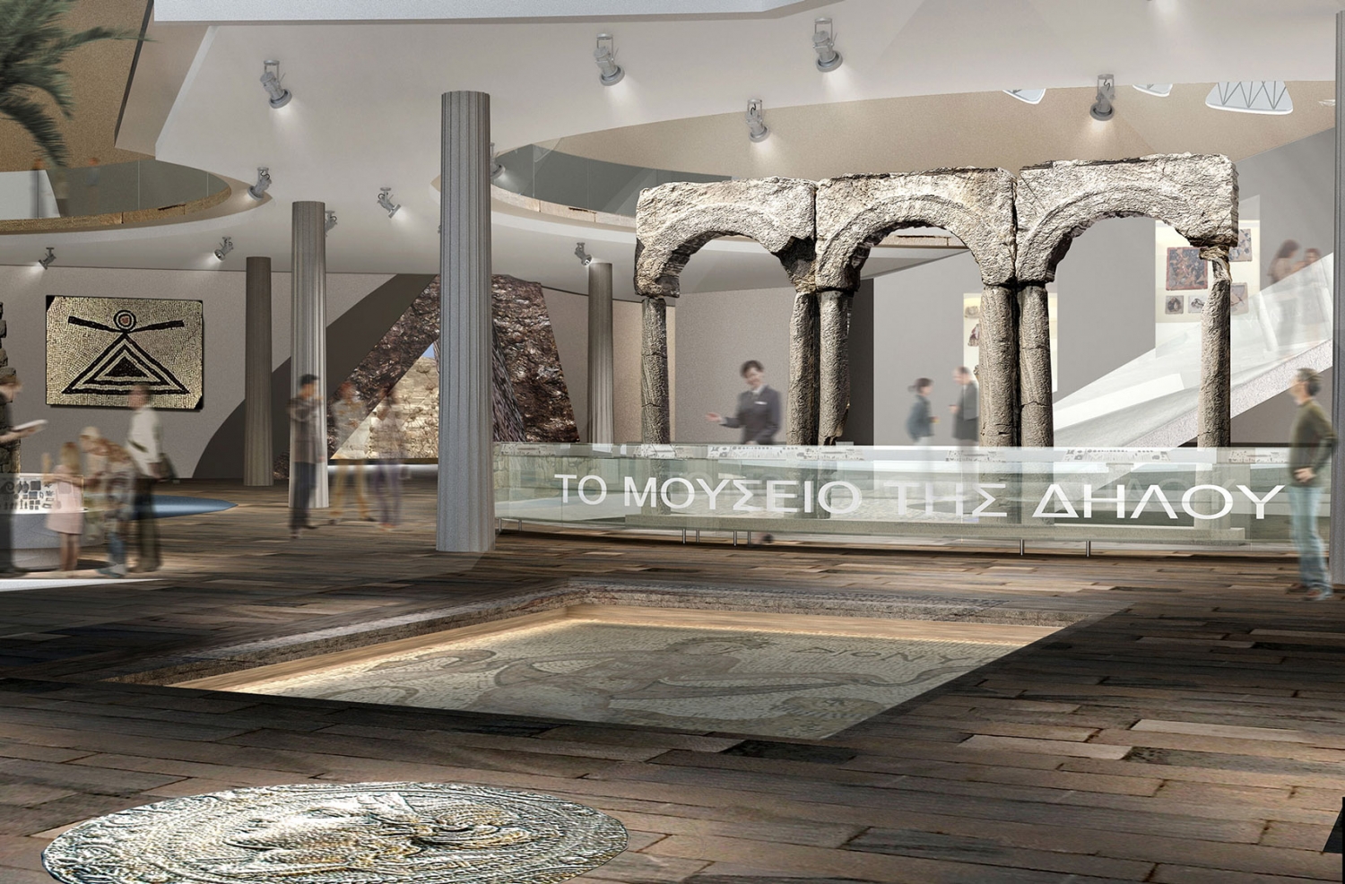 希腊提洛岛新基克拉迪群岛考古博物馆-文化建筑案例-筑龙建筑设计论坛