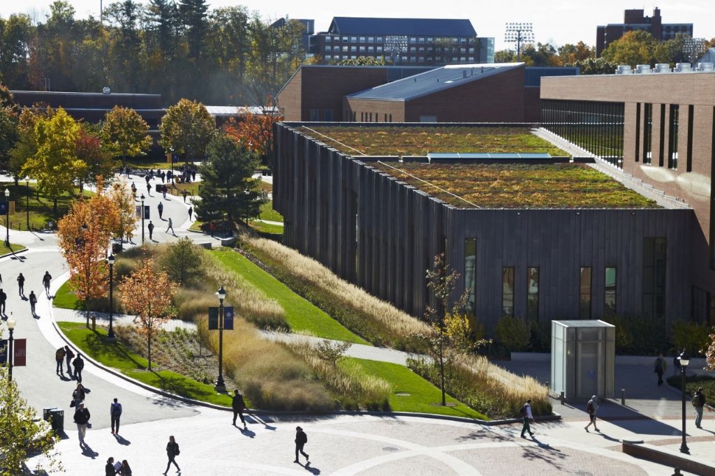 美国康涅狄格州大学校园景观-学校案例-筑龙园林景观论坛