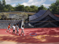 案例分享| 北京四合院幼儿园设计漂浮屋顶