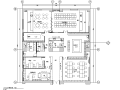 [四川]和沁百家丽咖啡厅设计施工图（附效果图）