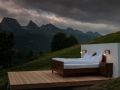 瑞士造了个真正“极简”的酒店，没墙也没顶，只有一张床