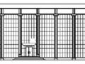 某县政府二层会堂建筑施工图