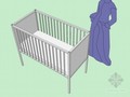 婴儿床sketchup模型