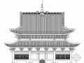 某寺庙古建筑设计方案图