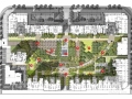 [西安]现代欧式住宅小区景观规划设计方案